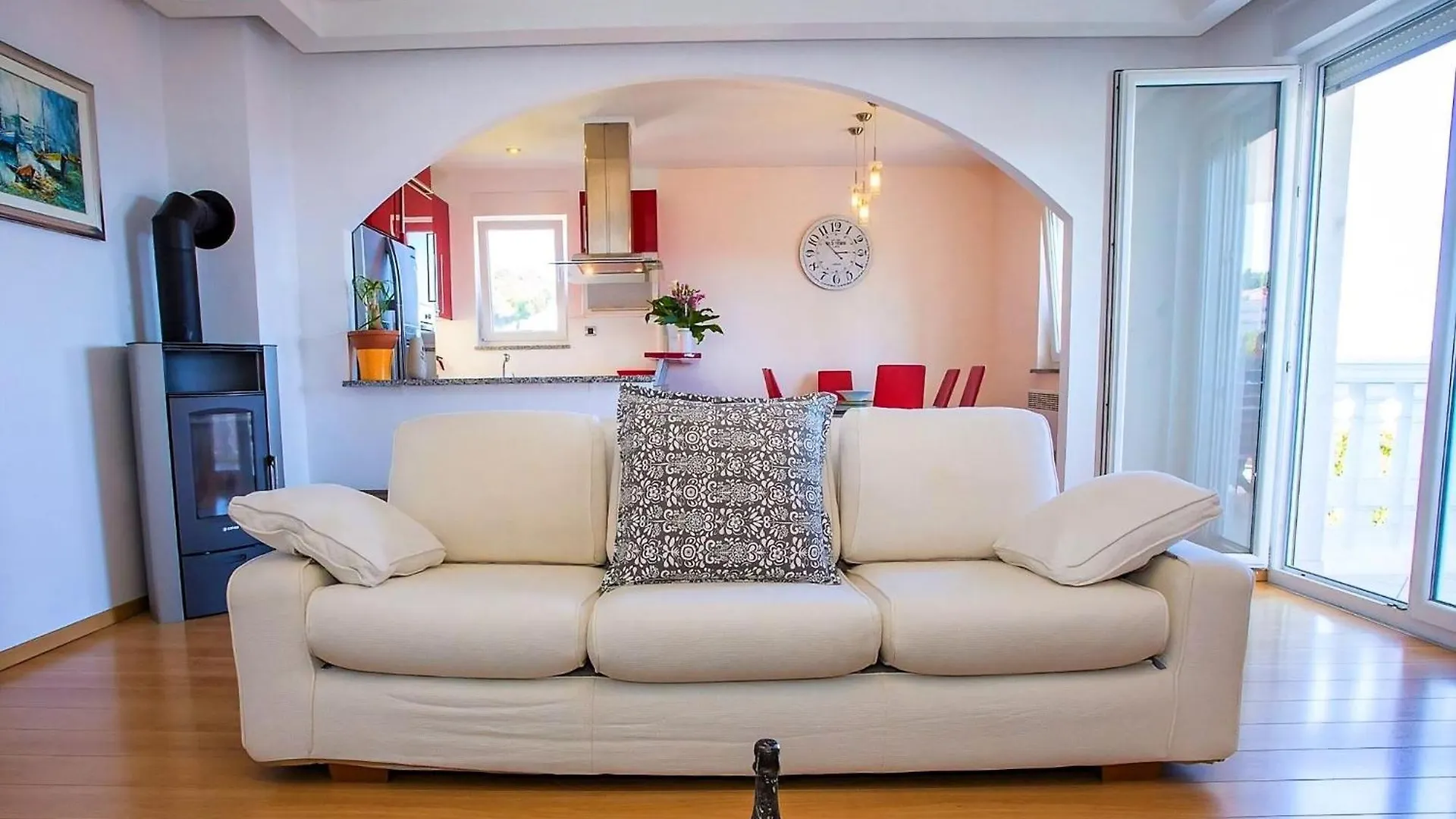 شقة Luxurioeses Penthouse Mit Blick Auf Die Gesamte Kvarner Bucht Ičići