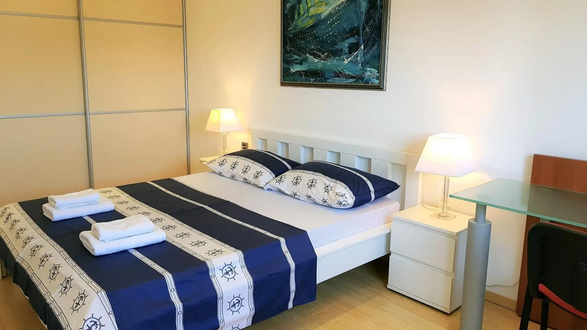 شقة Luxurioeses Penthouse Mit Blick Auf Die Gesamte Kvarner Bucht Ičići كرواتيا